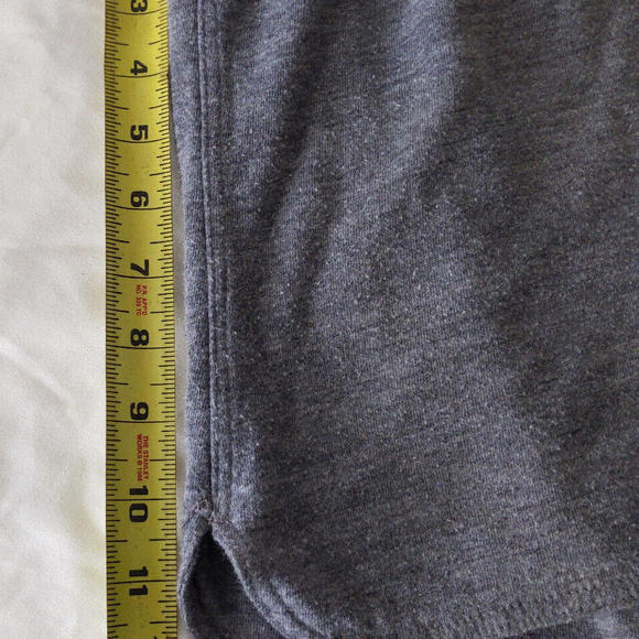 Collegiate Wear Women Gray Casual League Shorts XL Extra Large Drawstring Waist - Picture 4 of 9